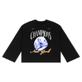 New York Knicks 2026 NBA Champions Waffle Raw Edge T-Shirt